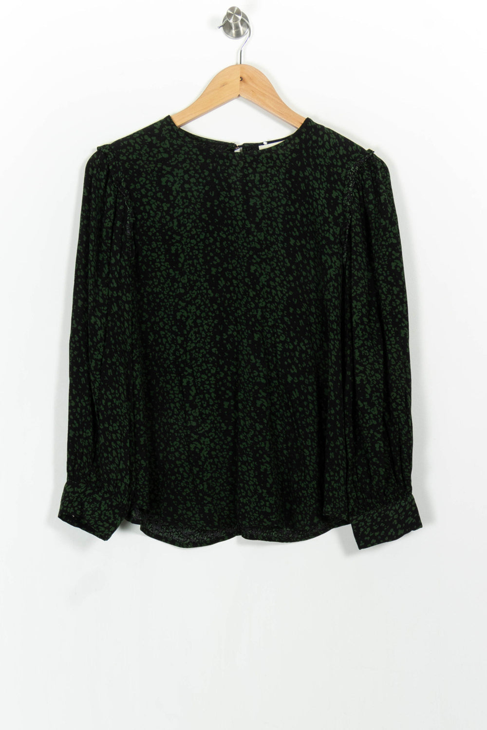 Blouse Verte et Noire - Taille M/38 de la marque La Petite Etoile | PARAD102535 - Vendu par Paradigme - Image 2
