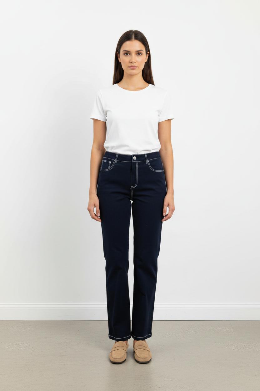 Jean Bleu - Taille M/38 de la marque Claudie Pierlot | PARAD102543 - Vendu par Paradigme - Image 1