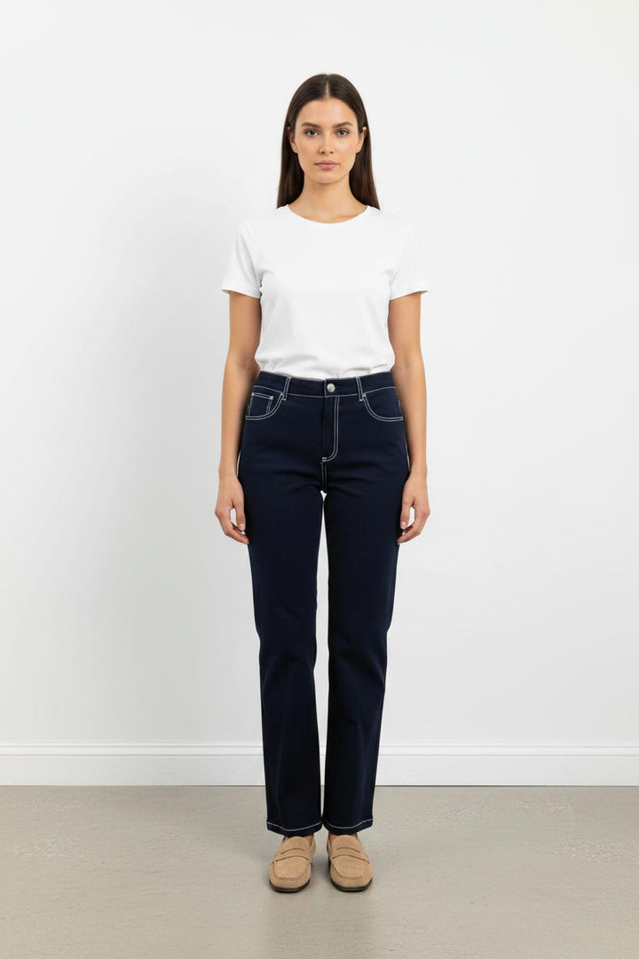 Jean Bleu - Taille M/38 de la marque Claudie Pierlot | PARAD102543 - Vendu par Paradigme - Image 1