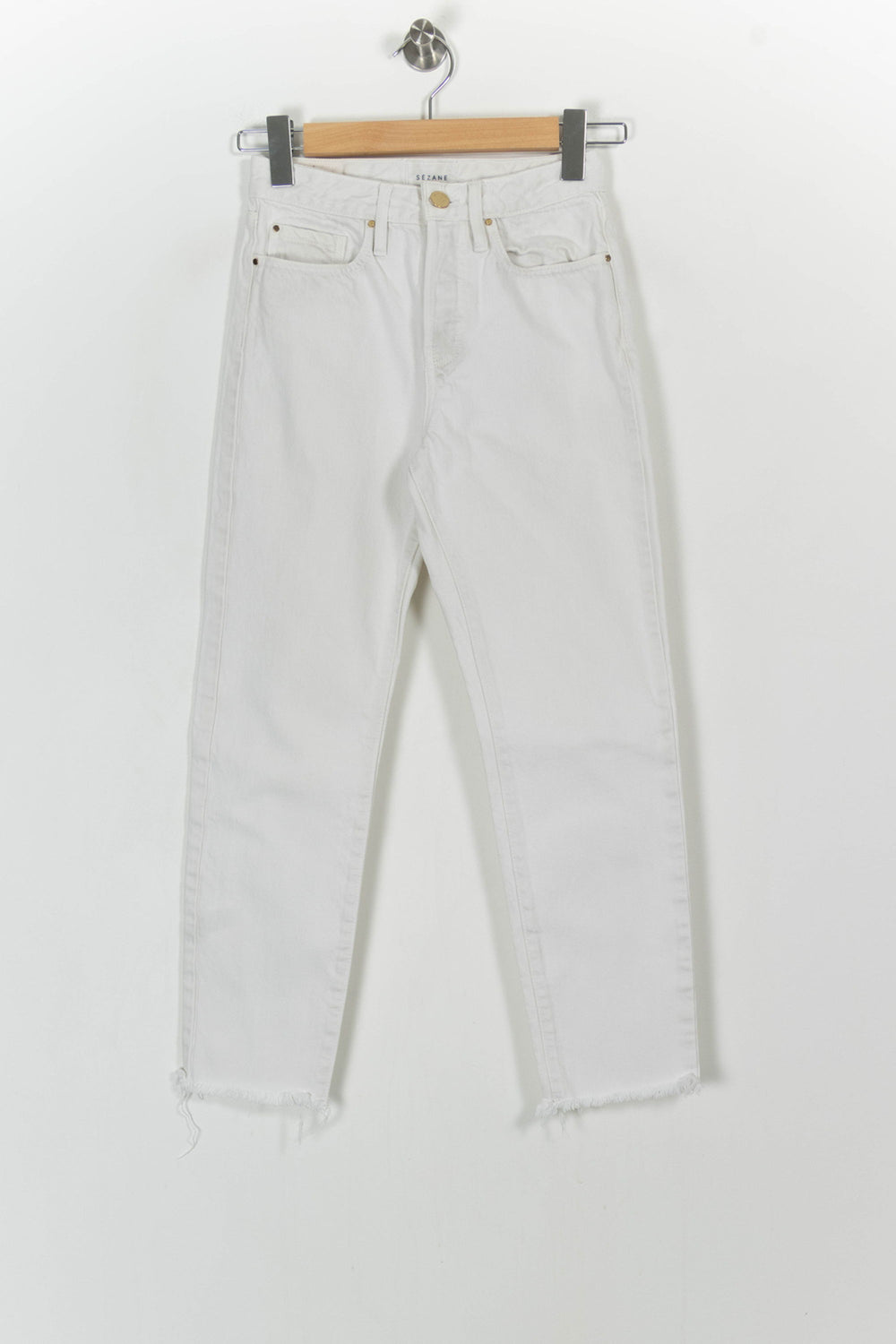 Jean Blanc - Taille XS/34 de la marque Sézane | PARAD102549 - Vendu par Paradigme - Image 2