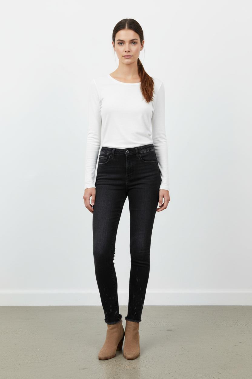 Jean Skinny Gris - Taille S/36 de la marque IRO | PARAD102550 - Vendu par Paradigme - Image 1
