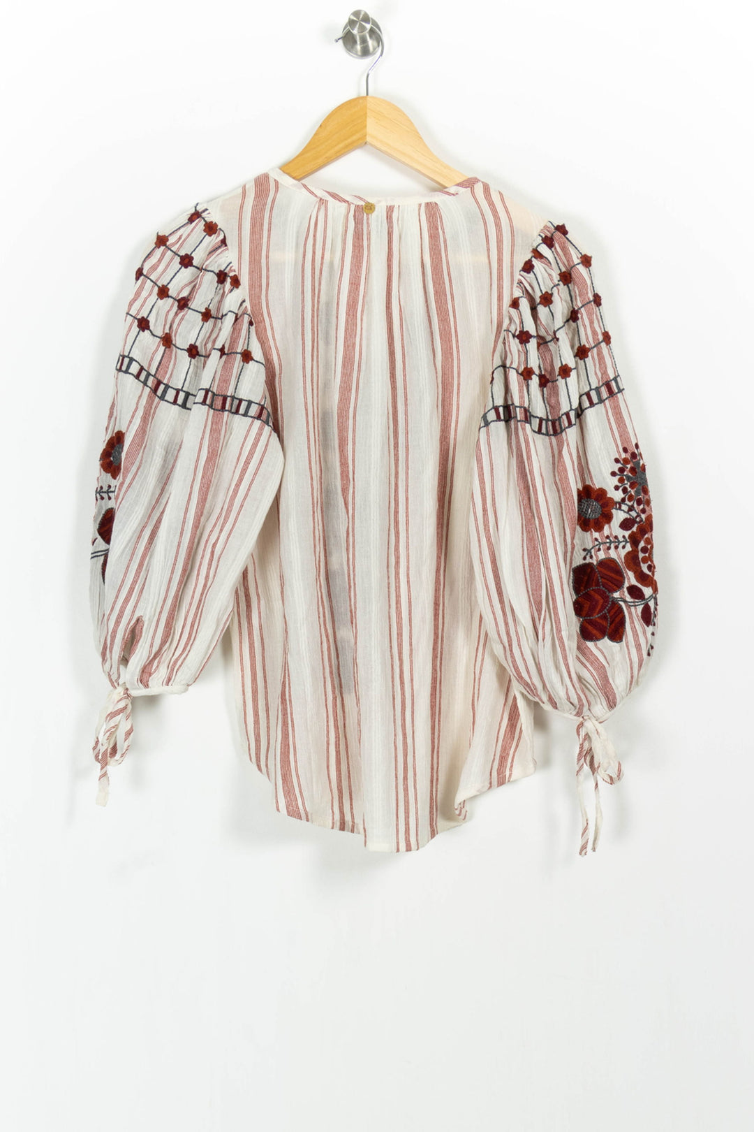 Blouse Blanche et Rouge - Taille S/36 de la marque Antik Batik | PARAD102553 - Vendu par Paradigme - Image 4