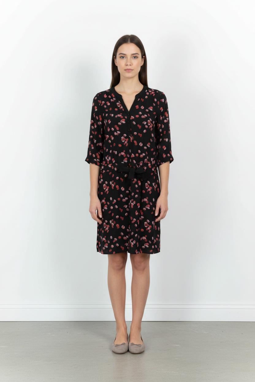 Robe Noire et Rouge - Taille S/36 de la marque Maison 123 | PARAD102568 - Vendu par Paradigme - Image 1