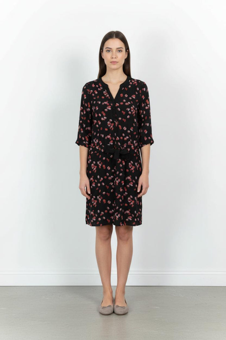 Robe Noire et Rouge - Taille S/36 de la marque Maison 123 | PARAD102568 - Vendu par Paradigme - Image 1