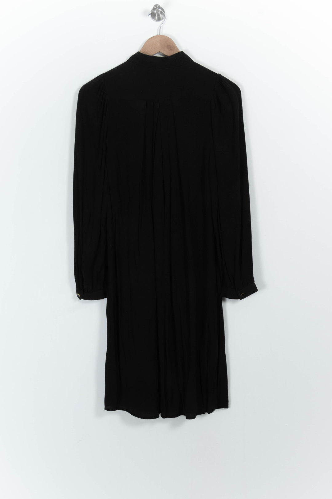 Robe Chemise Noire - Taille M/38 de la marque Des petits hauts | PARAD102571 - Vendu par Paradigme - Image 4