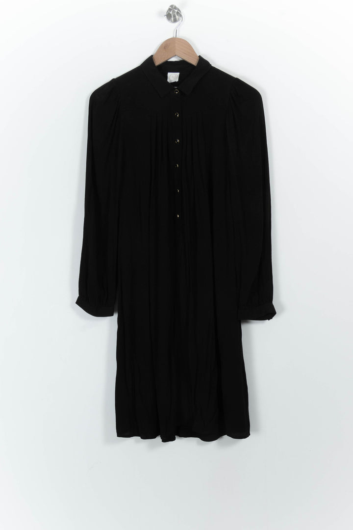 Robe Chemise Noire - Taille M/38 de la marque Des petits hauts | PARAD102571 - Vendu par Paradigme - Image 2