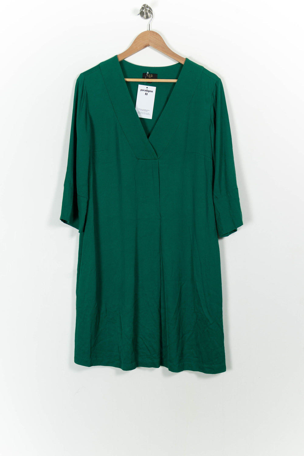 Robe Verte - Taille XL/42 de la marque Maison 123 | PARAD102572 - Vendu par Paradigme - Image 2