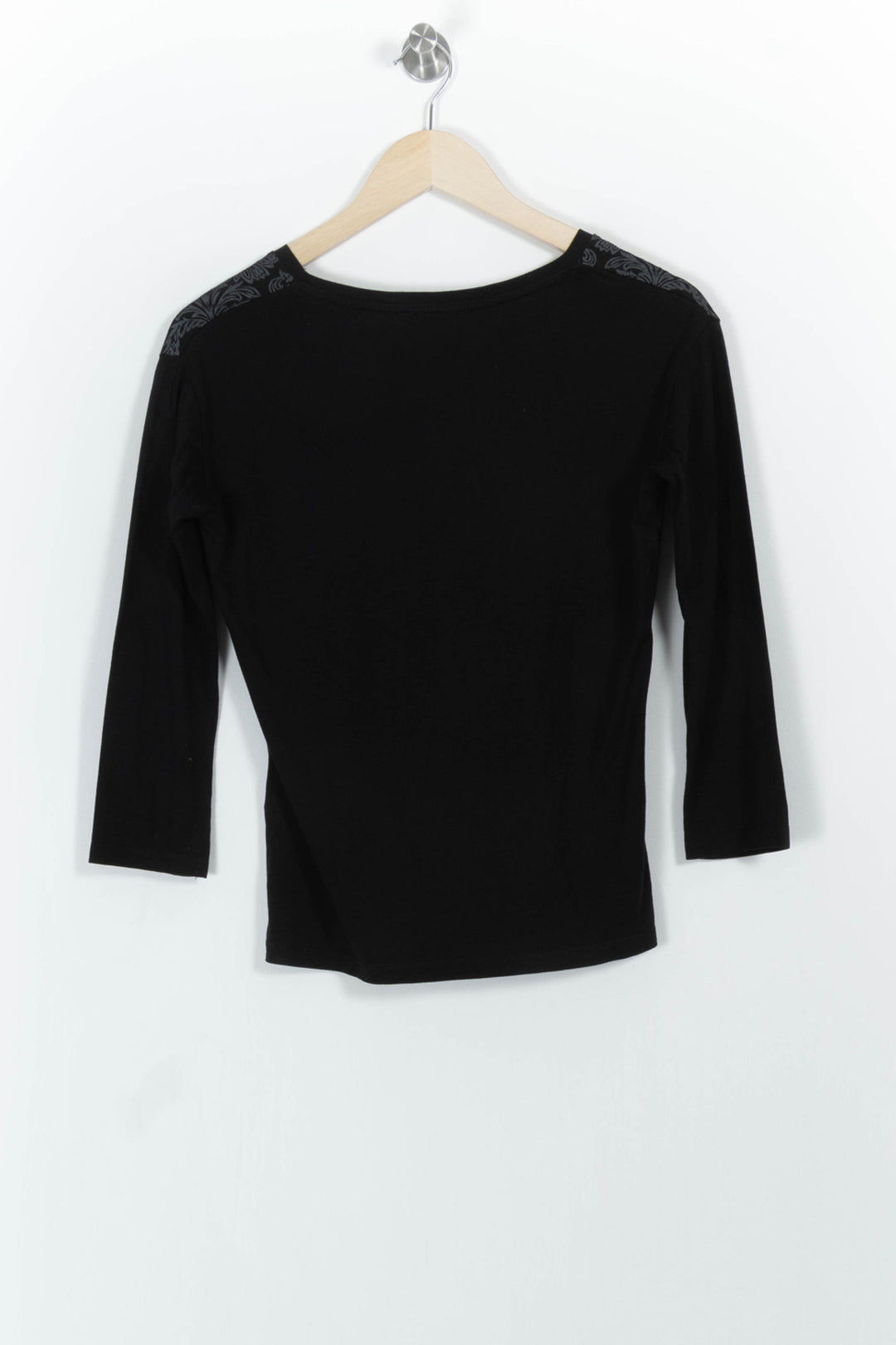 T-shirt Noir - Taille S/36 de la marque Maison 123 | PARAD102575 - Vendu par Paradigme - Image 4