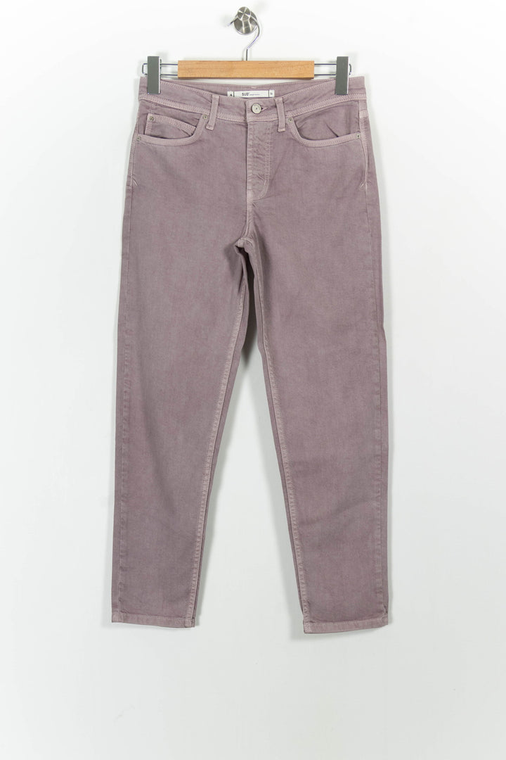 Jean Violet - Taille S/36 de la marque Sud express | PARAD102576 - Vendu par Paradigme - Image 2