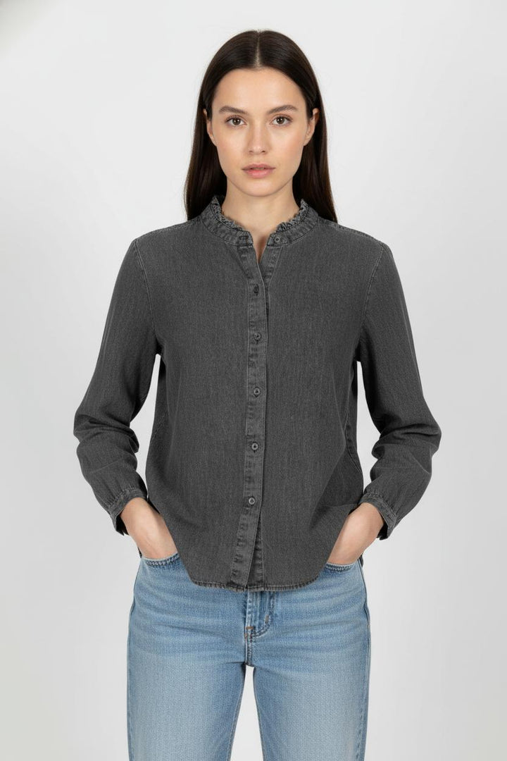 Chemise Grise - Taille XL/42 de la marque Galeries Lafayette | PARAD102587 - Vendu par Paradigme - Image 1