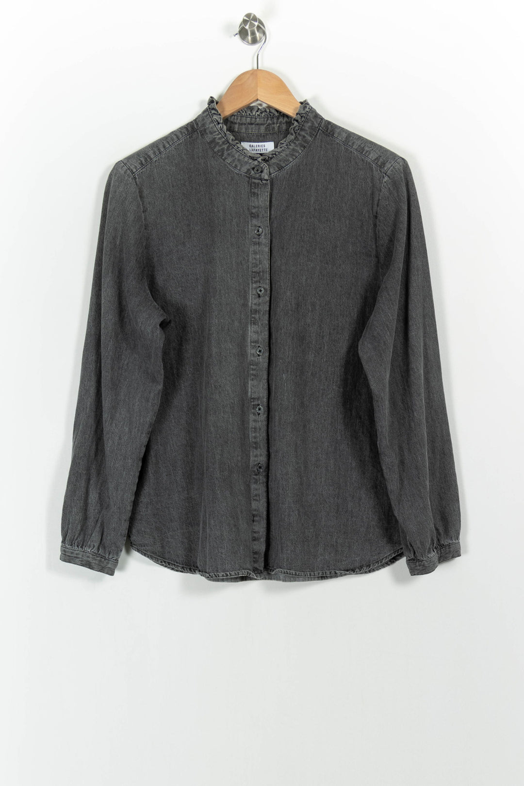 Chemise Grise - Taille XL/42 de la marque Galeries Lafayette | PARAD102587 - Vendu par Paradigme - Image 2