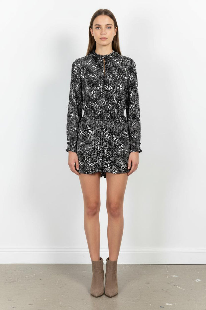 Combishort Noire et Blanche - Taille L/40 de la marque Maje | PARAD102595 - Vendu par Paradigme - Image 1