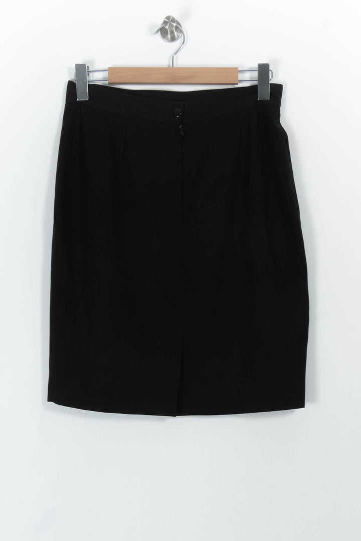 Jupe Droite Noire - Taille L/40 de la marque ZAPA | PARAD102603 - Vendu par Paradigme - Image 4