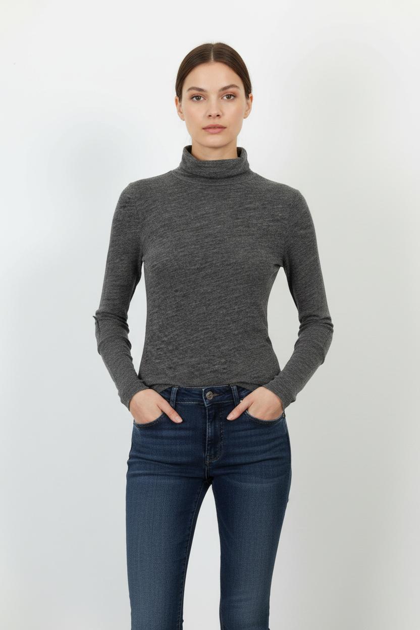 Sous-pull Gris - Taille M/38 de la marque Pablo | PARAD102609 - Vendu par Paradigme - Image 1