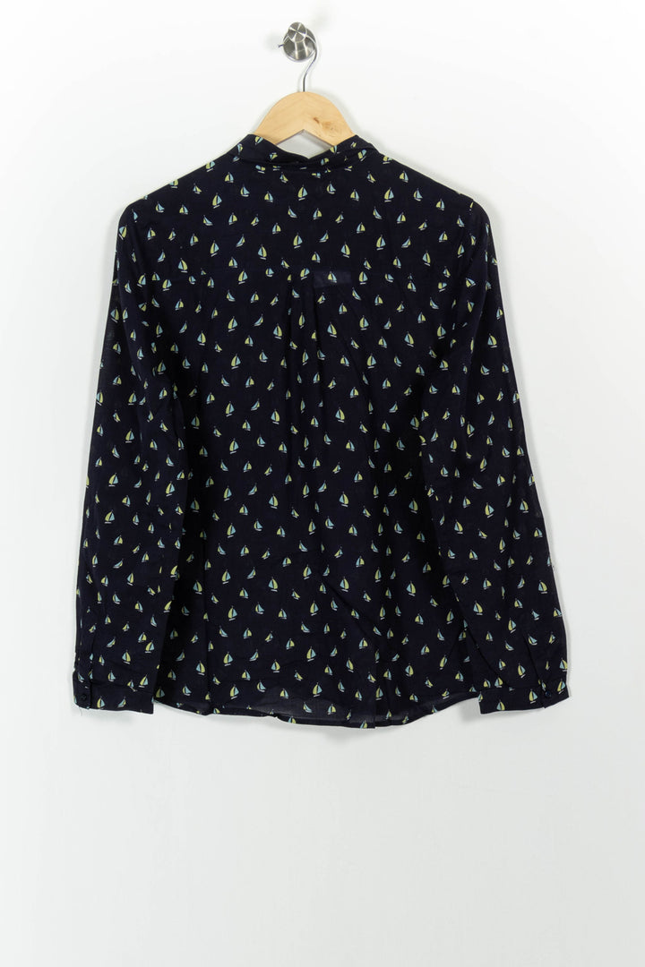 Chemise Bleu marine - Taille XXL/44 de la marque Caroll | PARAD102613 - Vendu par Paradigme - Image 4