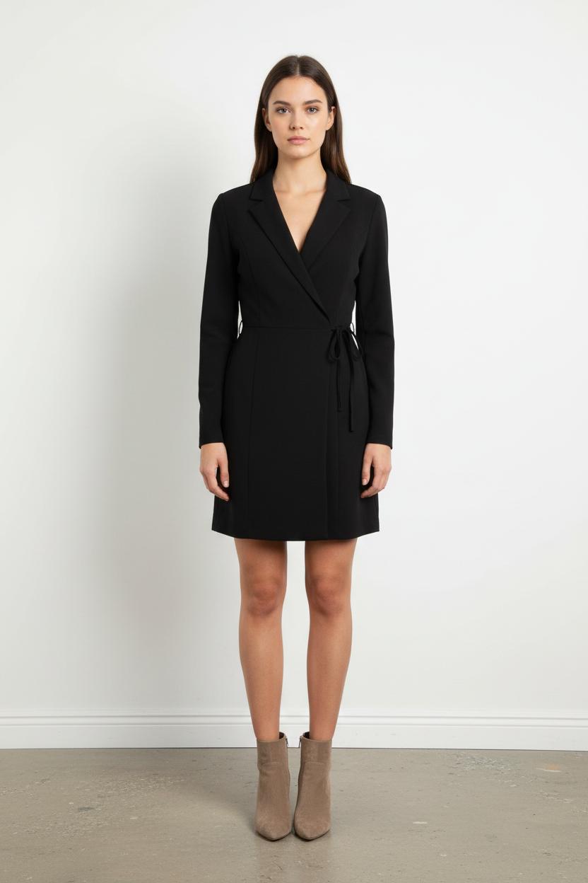 Robe Blazer Noire - Taille XS/34 de la marque Kookai | PARAD102615 - Vendu par Paradigme - Image 1