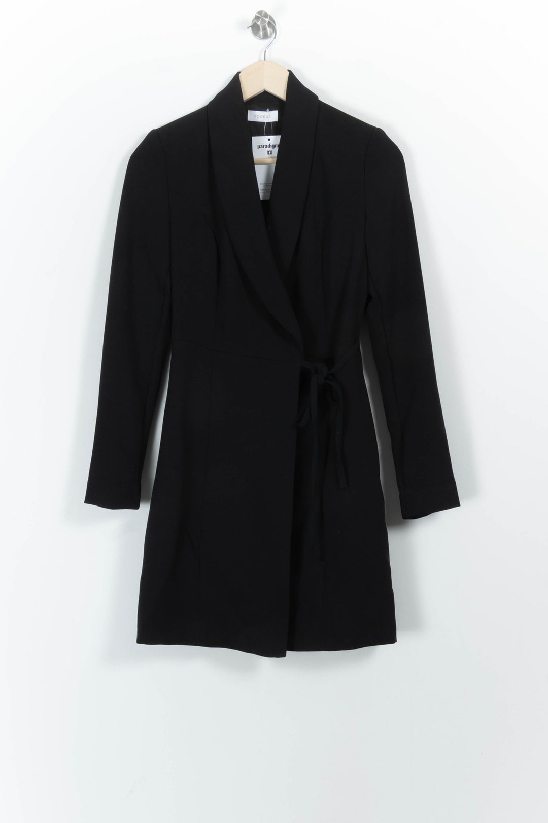 Robe Blazer Noire - Taille XS/34 de la marque Kookai | PARAD102615 - Vendu par Paradigme - Image 2