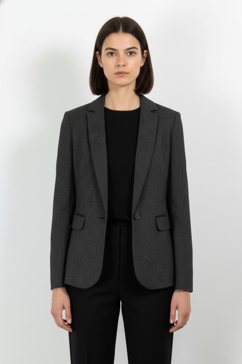 Blazer Gris - Taille XS/34 de la marque Kookai | PARAD102619 - Vendu par Paradigme - Image 1