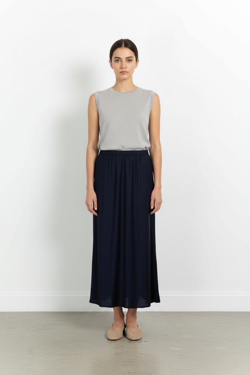 Jupe Longue Bleue - Taille XS/34 de la marque Karl Marc John | PARAD102622 - Vendu par Paradigme - Image 1