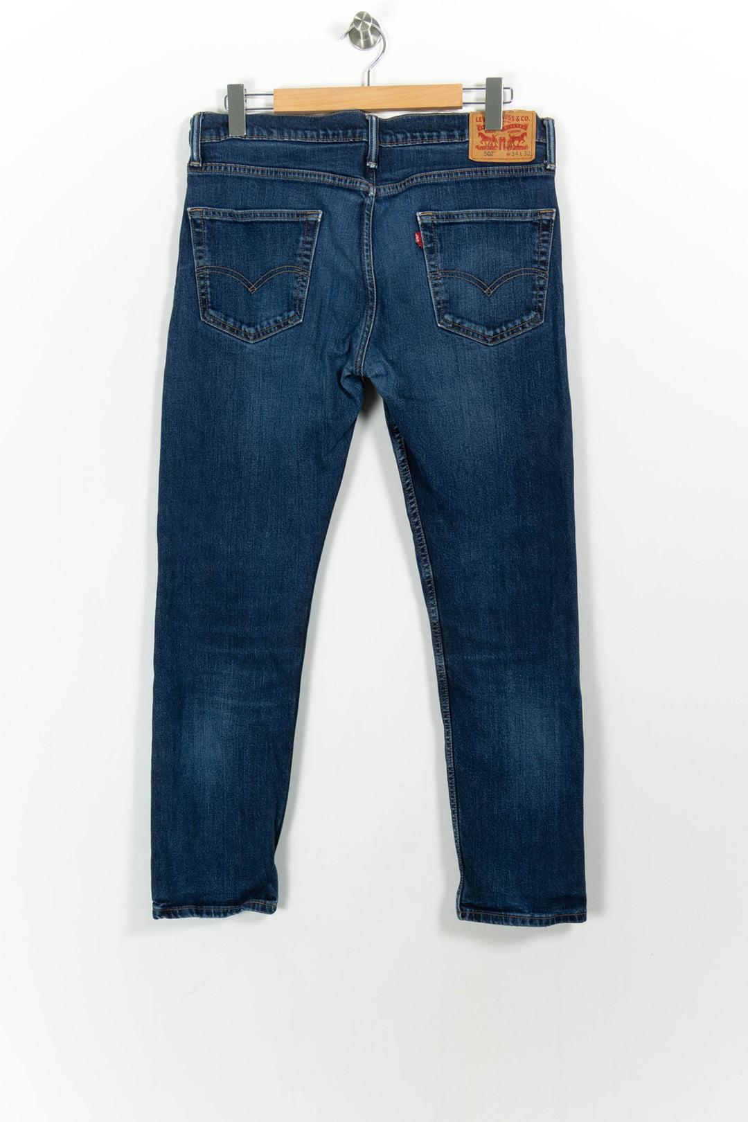 Jean Droit Bleu - Taille XL/42 de la marque Levi's | PARAD102627 - Vendu par Paradigme - Image 4