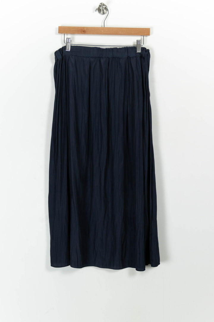 Jupe Plissée Bleue - Taille L/40 de la marque Gerard Darel | PARAD102629 - Vendu par Paradigme - Image 4