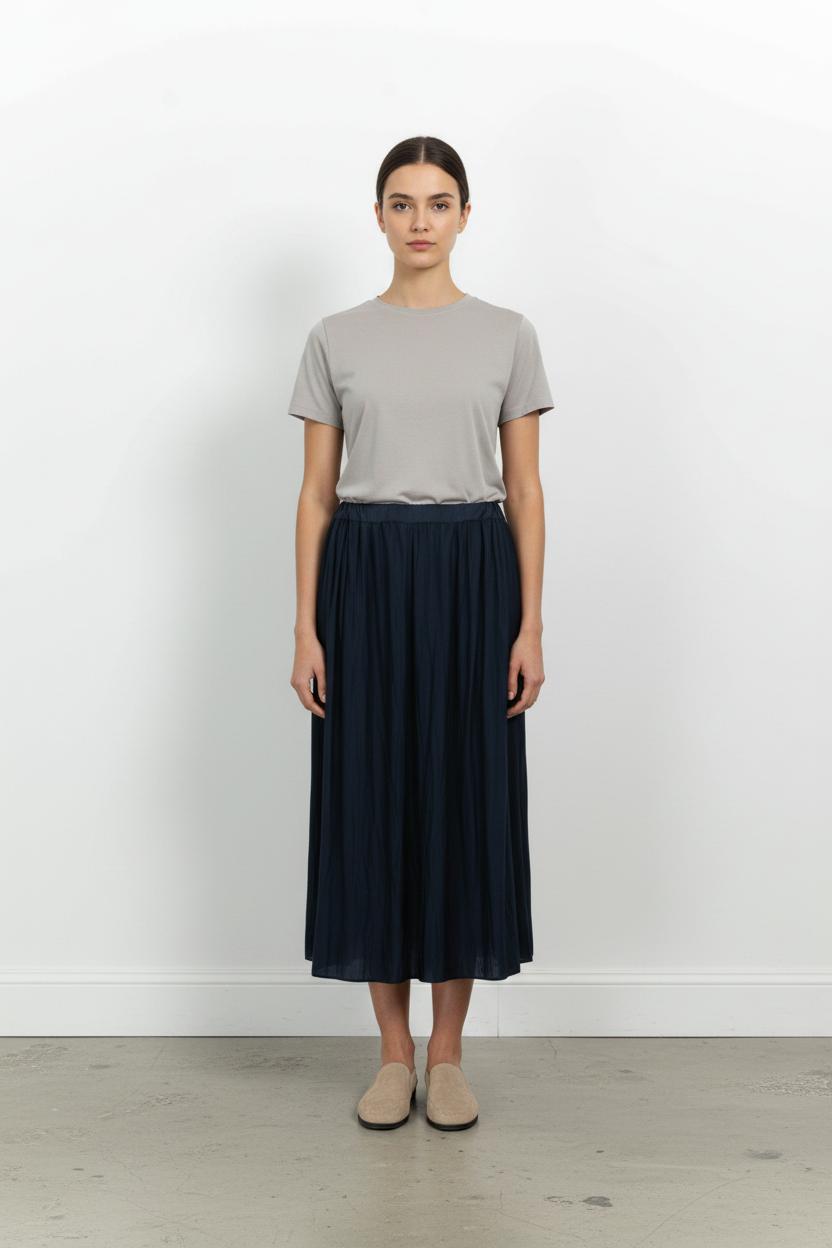 Jupe Plissée Bleue - Taille L/40 de la marque Gerard Darel | PARAD102629 - Vendu par Paradigme - Image 1