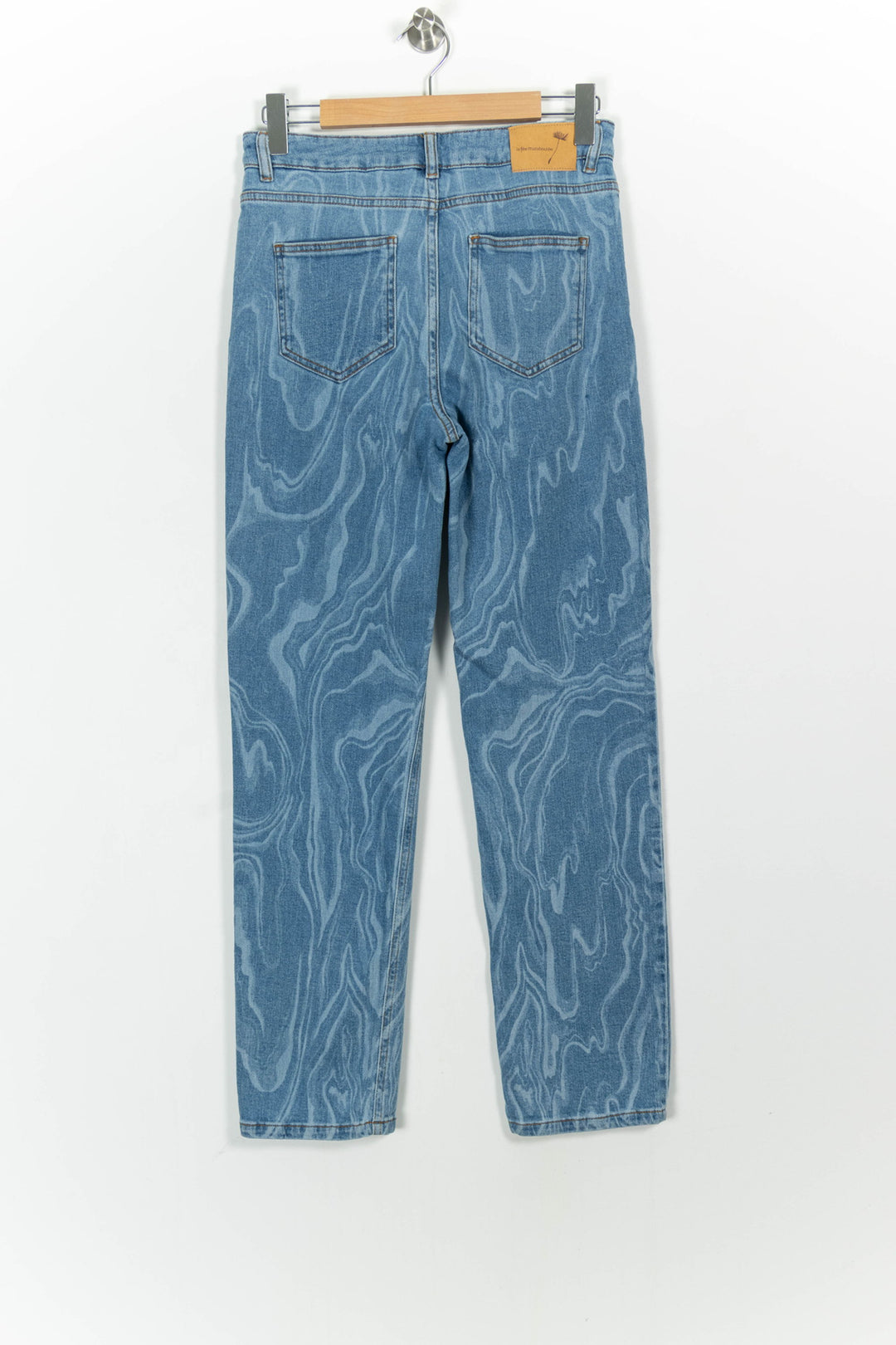 Jean Bleu - Taille L/40 de la marque La Fée Maraboutée | PARAD102630 - Vendu par Paradigme - Image 4