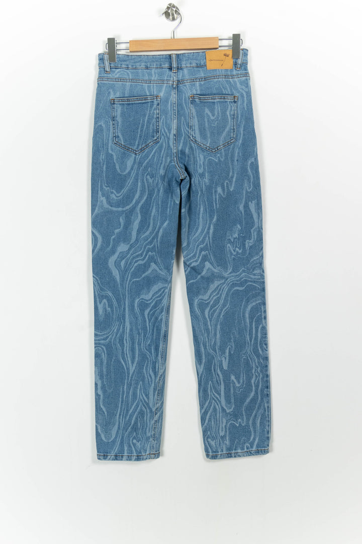 Jean Bleu - Taille L/40 de la marque La Fée Maraboutée | PARAD102630 - Vendu par Paradigme - Image 4