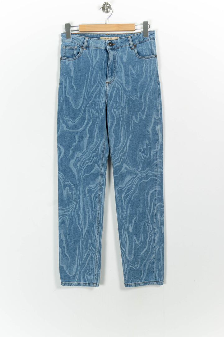 Jean Bleu - Taille L/40 de la marque La Fée Maraboutée | PARAD102630 - Vendu par Paradigme - Image 2