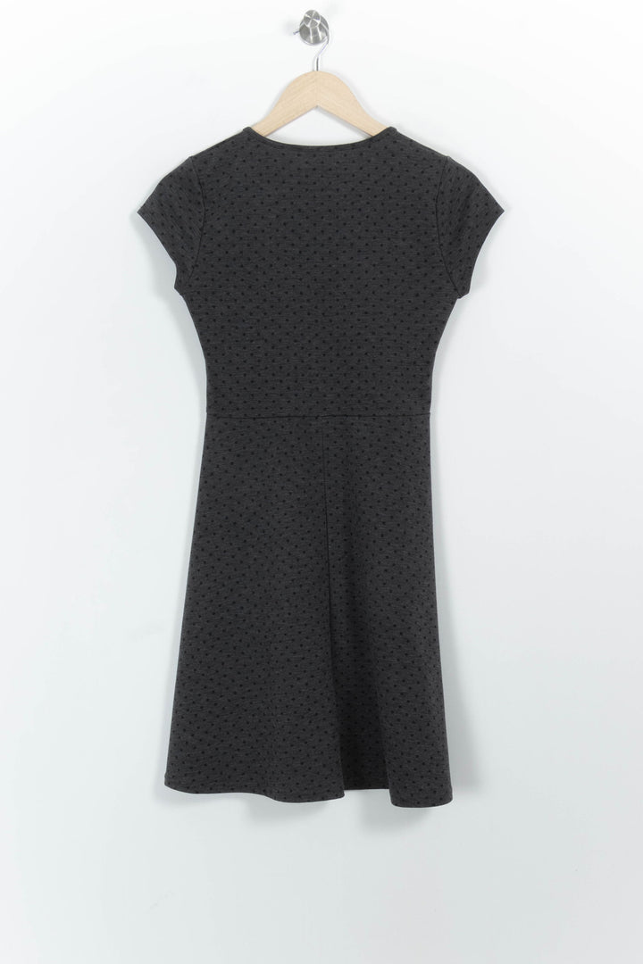 Robe Grise - Taille M/38 de la marque La Fée Maraboutée | PARAD102638 - Vendu par Paradigme - Image 4