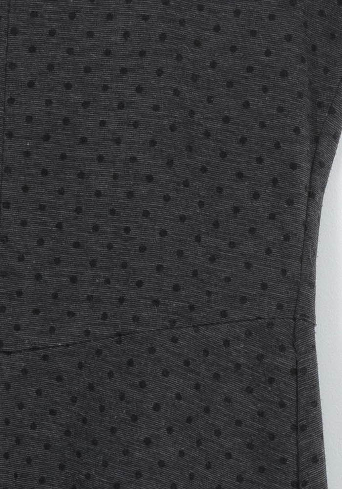 Robe Grise - Taille M/38 de la marque La Fée Maraboutée | PARAD102638 - Vendu par Paradigme - Image 3