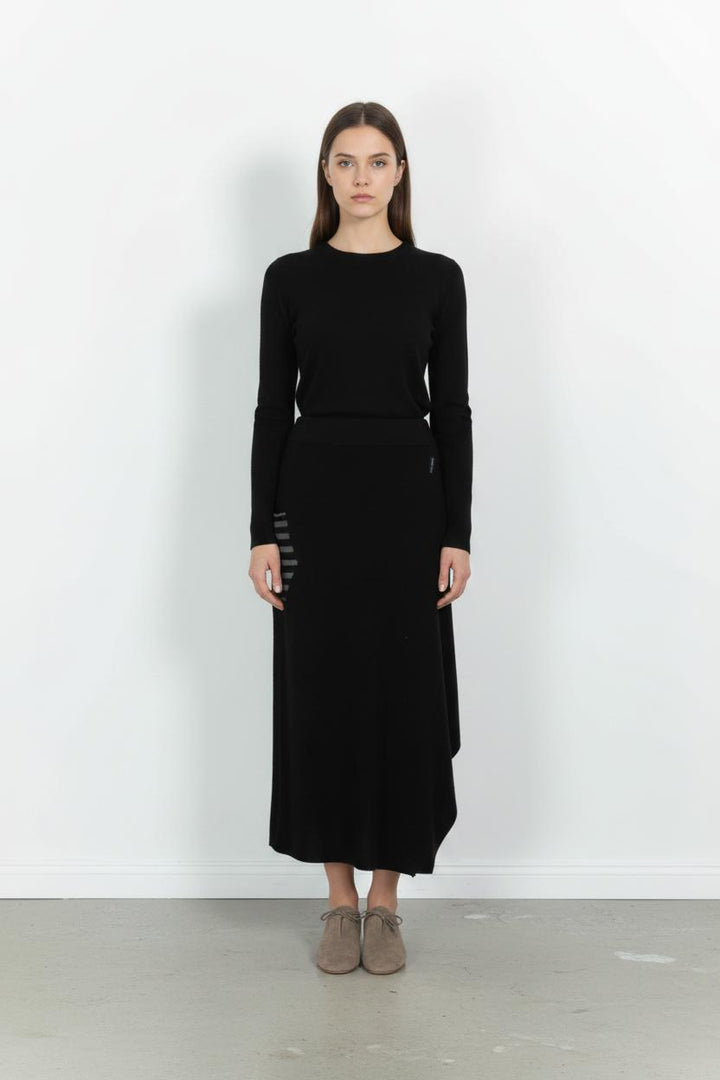 Jupe Longue Noire - Taille M/38 de la marque Saint James | PARAD102644 - Vendu par Paradigme - Image 1
