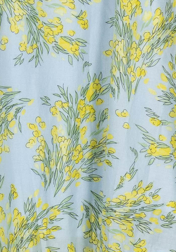 Jupe Midi Bleu et Jaune - Taille XS/34 de la marque Comptoir des Cotonniers | PARAD102646 - Vendu par Paradigme - Image 3