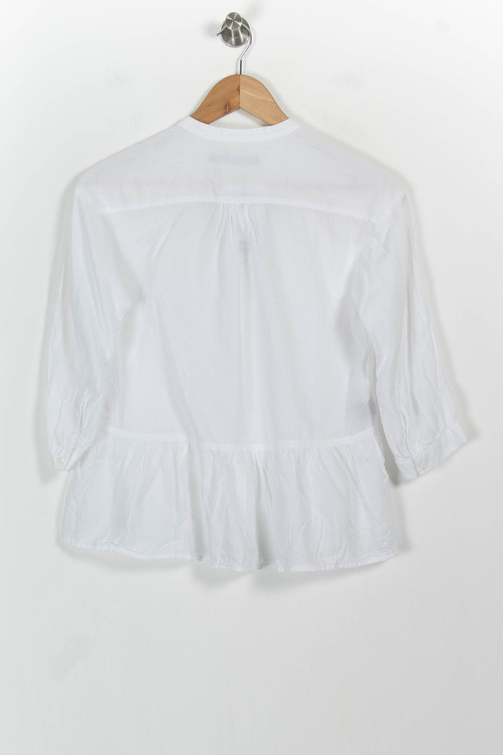 Blouse Blanche - Taille XS/34 de la marque Comptoir des Cotonniers | PARAD102650 - Vendu par Paradigme - Image 4