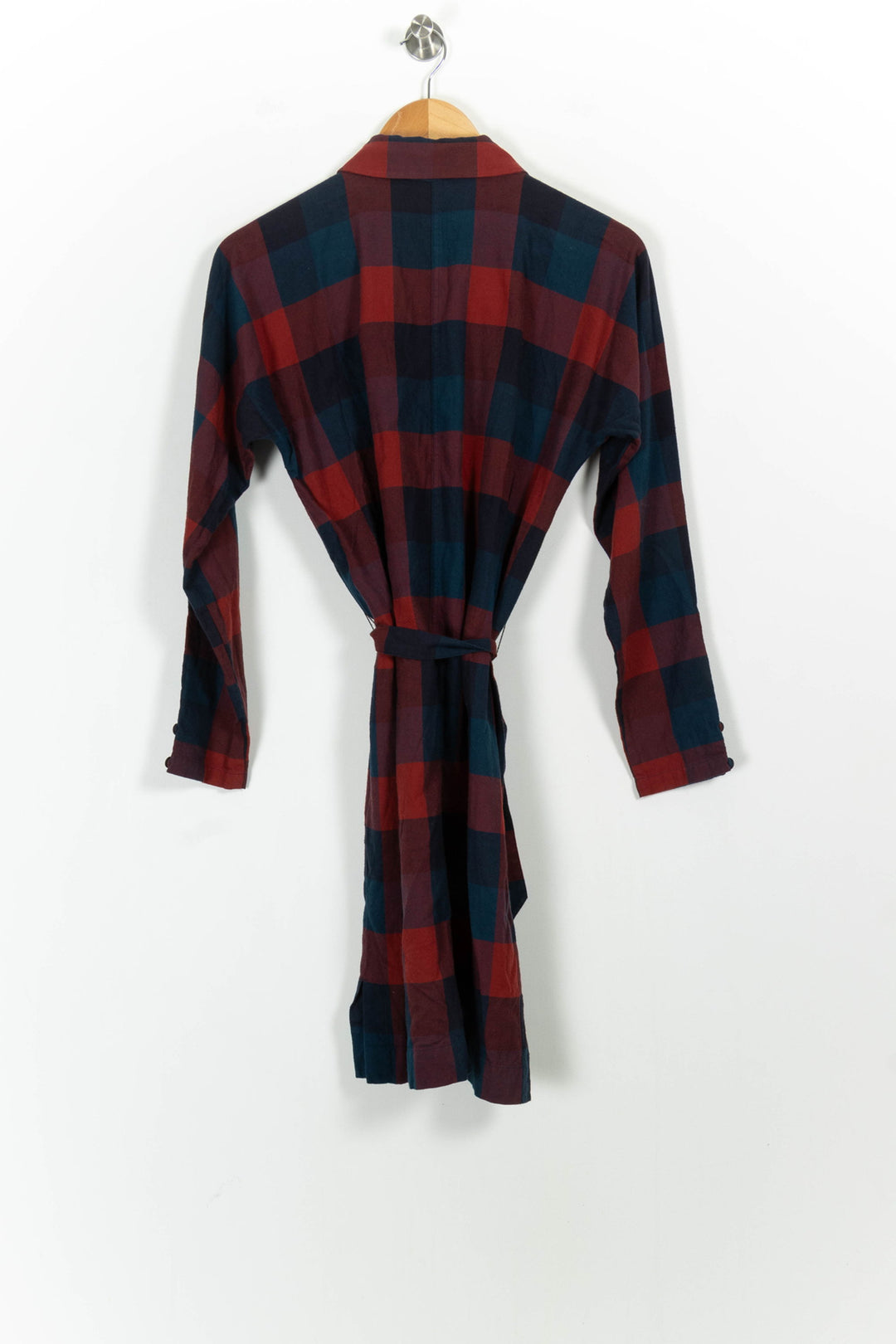 Robe Chemise Rouge et Bleu - Taille XS/34 de la marque Comptoir des Cotonniers | PARAD102652 - Vendu par Paradigme - Image 4