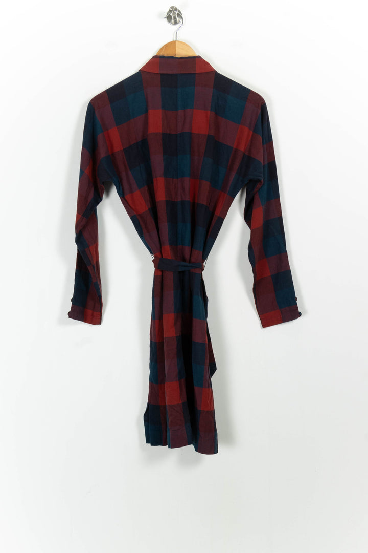 Robe Chemise Rouge et Bleu - Taille XS/34 de la marque Comptoir des Cotonniers | PARAD102652 - Vendu par Paradigme - Image 4