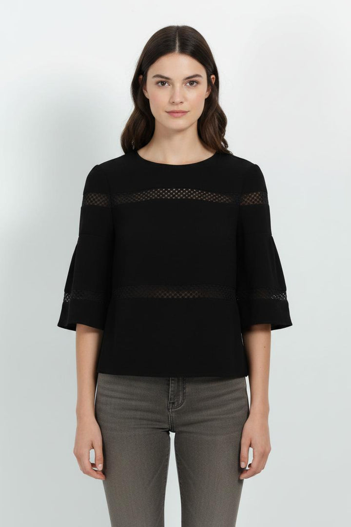 Blouse Noire - Taille S/36 de la marque Maje | PARAD102653 - Vendu par Paradigme - Image 1