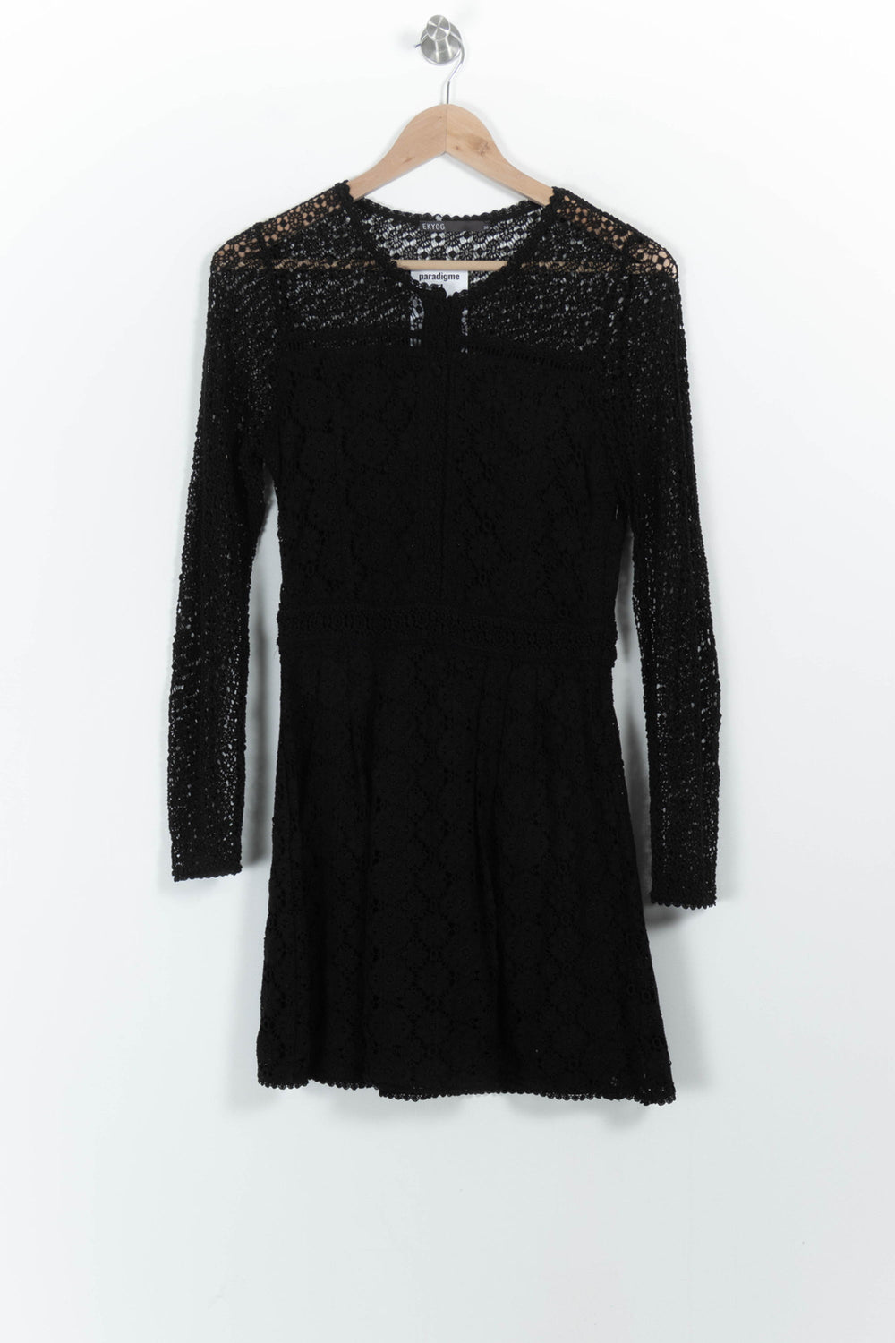 Robe Dentelle Noire - Taille S/36 de la marque Ekyog | PARAD102655 - Vendu par Paradigme - Image 2