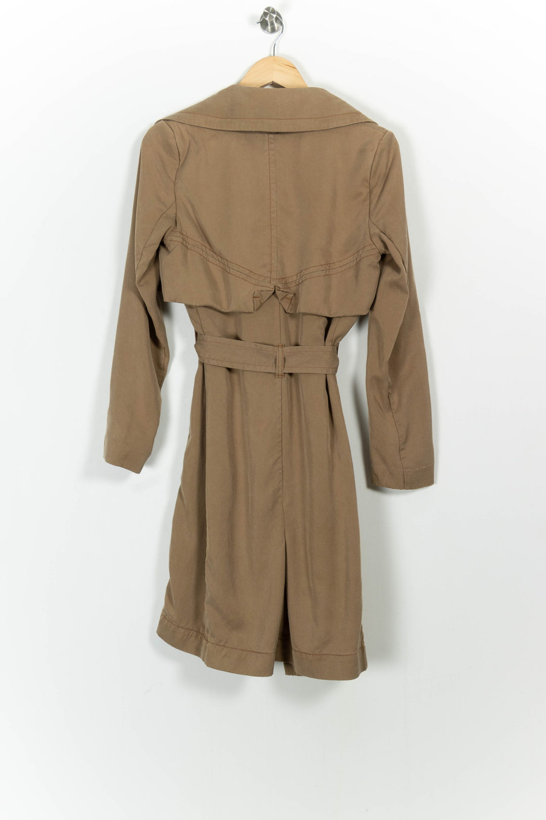 Trench Beige - Taille XS/34 de la marque IKKS | PARAD102657 - Vendu par Paradigme - Image 4