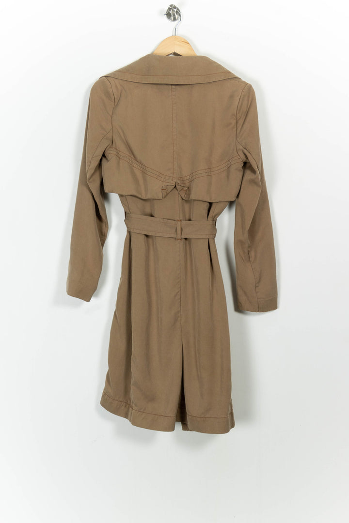 Trench Beige - Taille XS/34 de la marque IKKS | PARAD102657 - Vendu par Paradigme - Image 4
