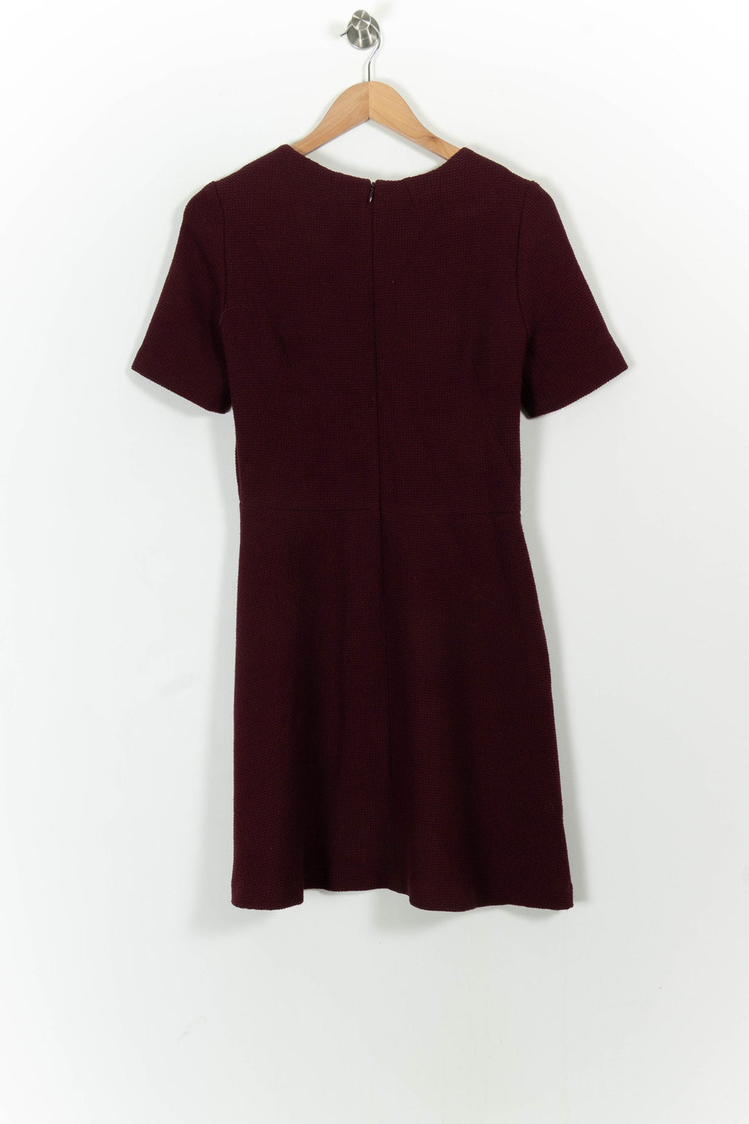 Robe Courte Bordeaux - Taille S/36 de la marque Comptoir des Cotonniers | PARAD102667 - Vendu par Paradigme - Image 4