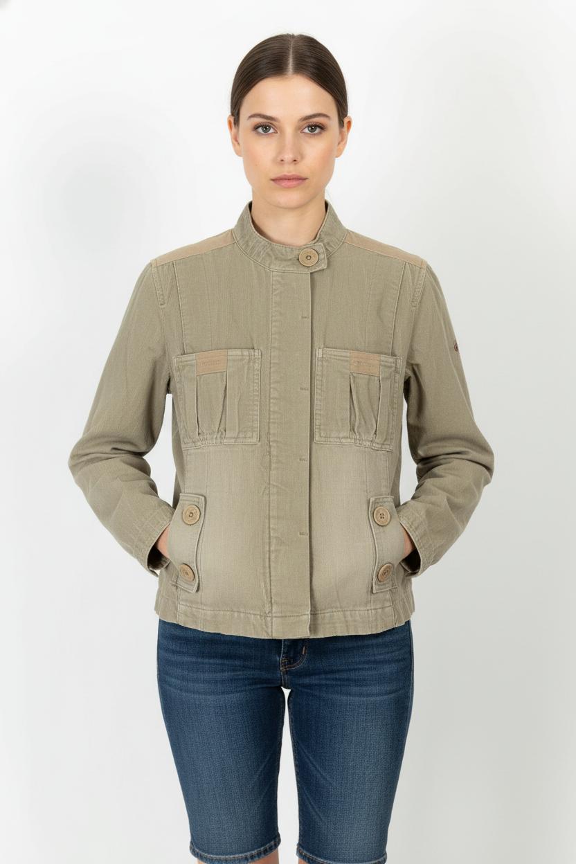 Veste Beige - Taille S/36 de la marque Sud express | PARAD102668 - Vendu par Paradigme - Image 1