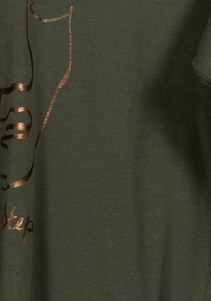 Tee-shirt Vert - Taille XS/34 de la marque One Step | PARAD102674 - Vendu par Paradigme - Image 3