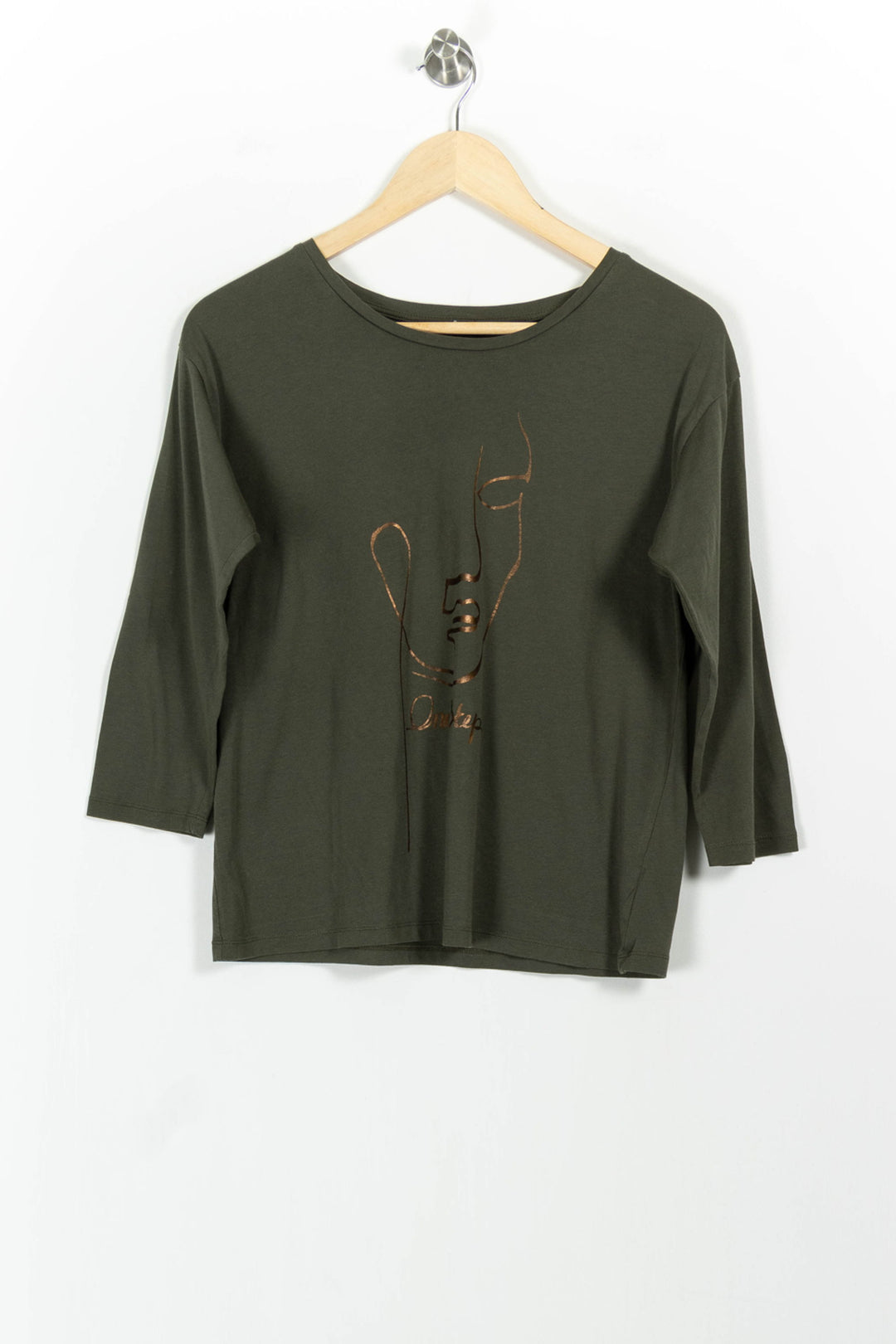 Tee-shirt Vert - Taille XS/34 de la marque One Step | PARAD102674 - Vendu par Paradigme - Image 2