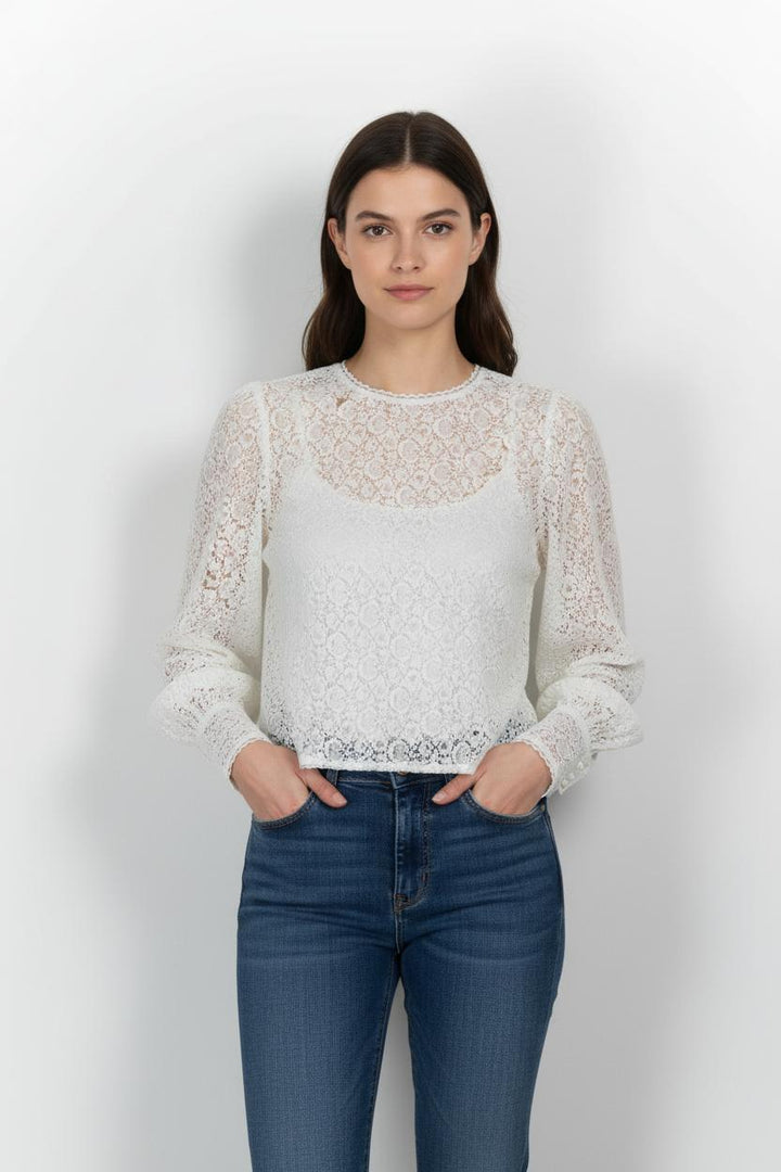 Blouse Blanche - Taille S/36 de la marque The Kooples | PARAD102677 - Vendu par Paradigme - Image 1