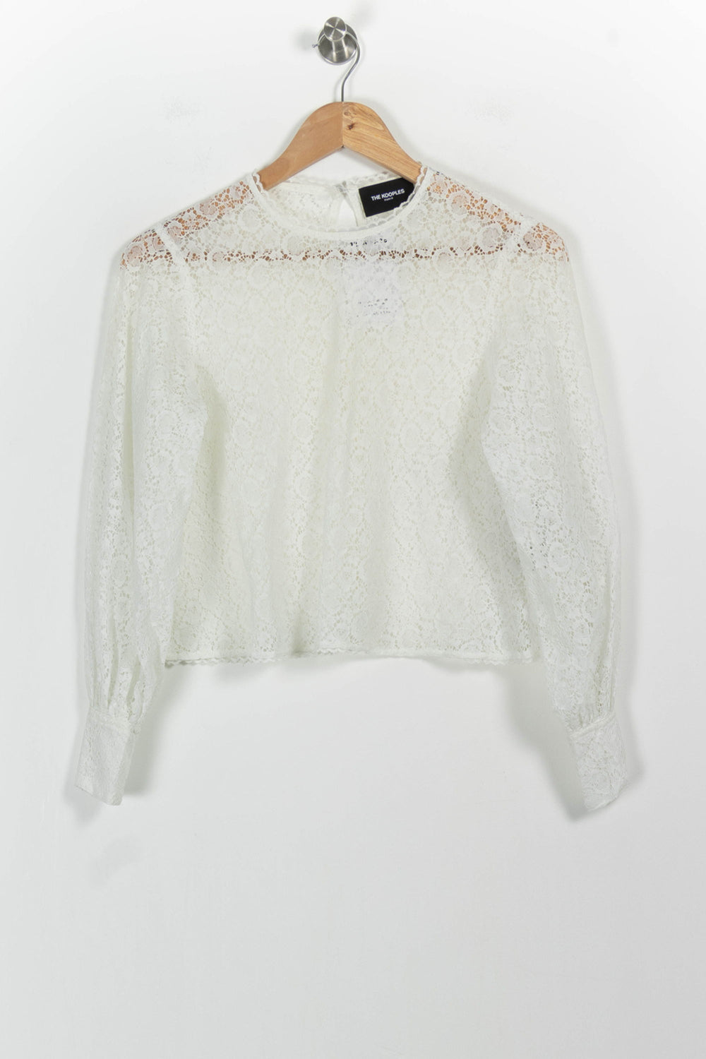 Blouse Blanche - Taille S/36 de la marque The Kooples | PARAD102677 - Vendu par Paradigme - Image 2