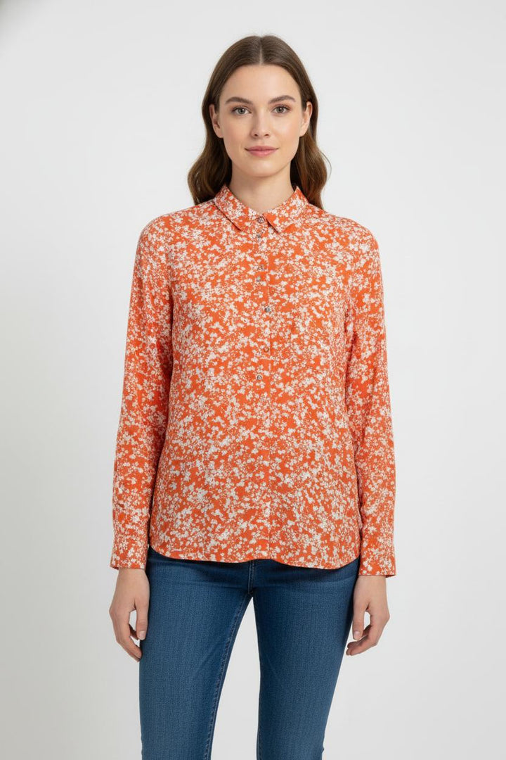 Chemise Rouge et Blanche - Taille XS/34 de la marque Suncoo | PARAD102686 - Vendu par Paradigme - Image 1