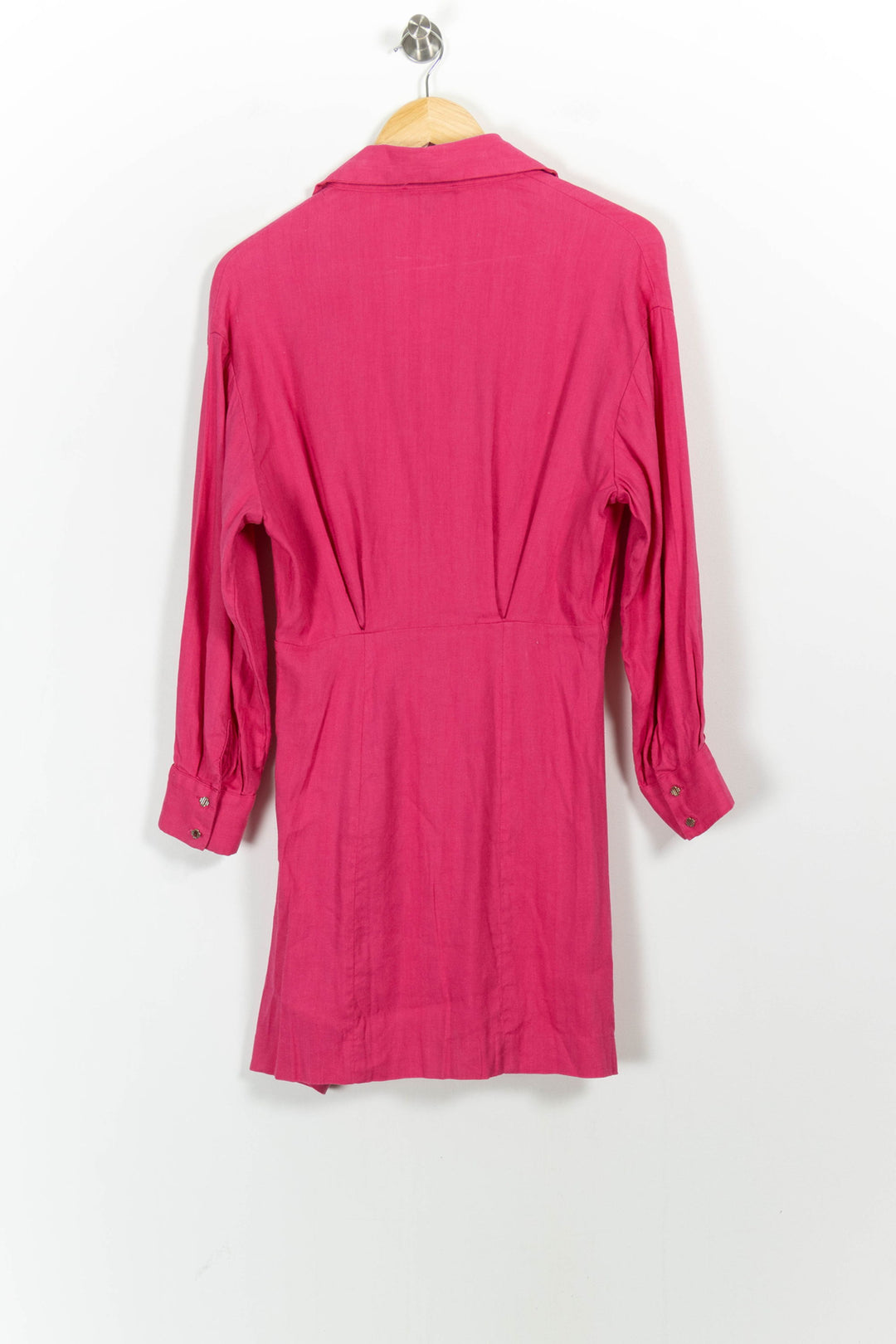 Robe Chemise Rose - Taille M/38 de la marque Maje | PARAD102689 - Vendu par Paradigme - Image 4