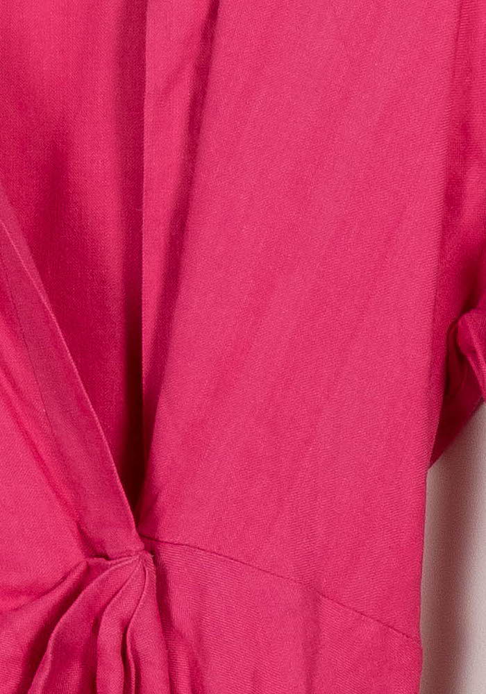 Robe Chemise Rose - Taille M/38 de la marque Maje | PARAD102689 - Vendu par Paradigme - Image 3