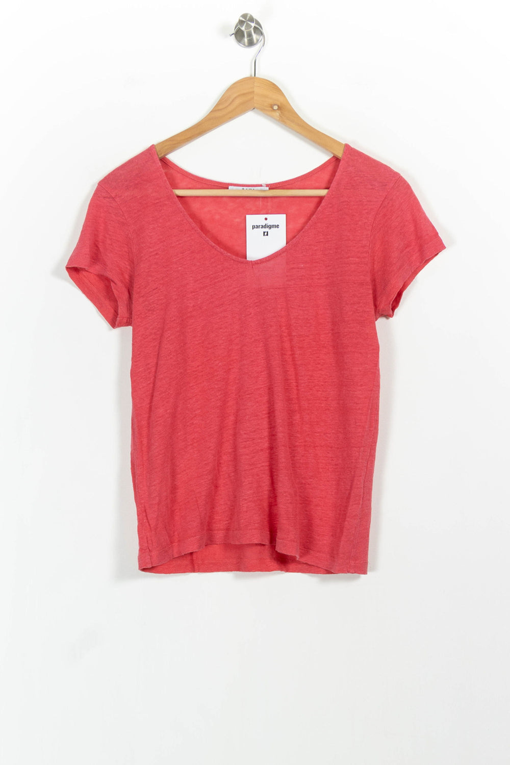Tee-shirt Rose - Taille XS/34 de la marque ZAPA | PARAD102690 - Vendu par Paradigme - Image 2